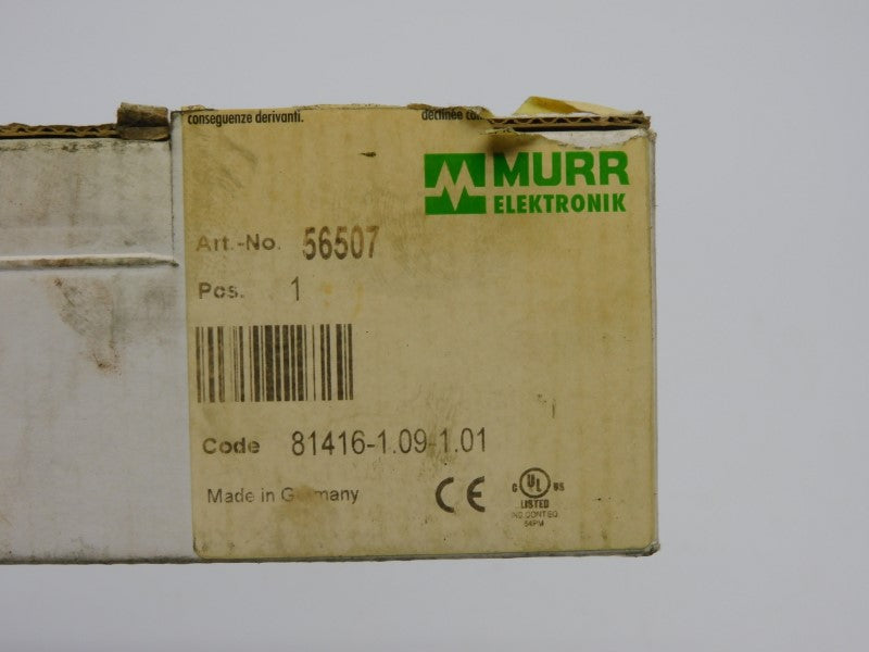 MURR ELEKTRONIK CUBE67BN-DN 56507 24VDC 8/4A NSMP