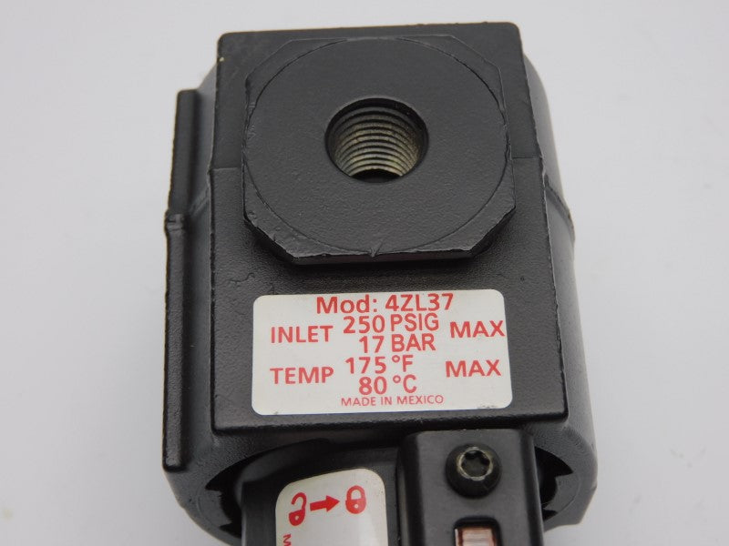 DAYTON 4ZL37 250PSI UNMP