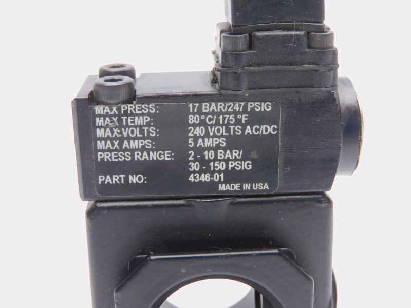 SWITCH 4346-01 240V 5A 30-150PSI (AS IS) NSNP