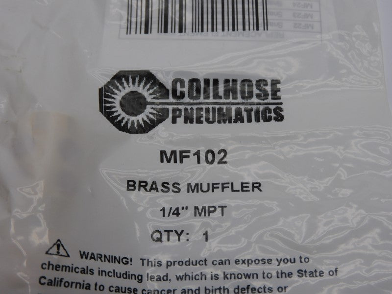 COILHOSE PNEUMATICS MF102 1/4" NSMP