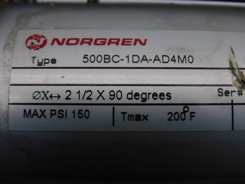 NORGREN 500BC-1DA-AD4M0 150PSI NSNP