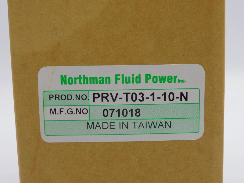 NORTHMAN FLUID POWER PRV-T03-1-10-N NSFS