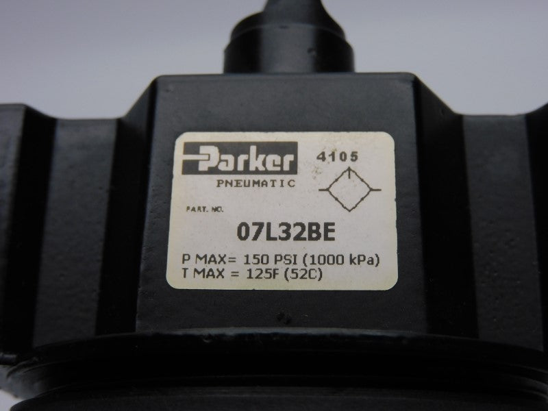PARKER 07L32BE 150PSI (AS PICTURED) NSNP