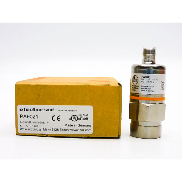 IFM EFECTOR PA-250-SBR14-B-DVG/US//V PA9021 16-32VDC 0-3625PSI NSMP