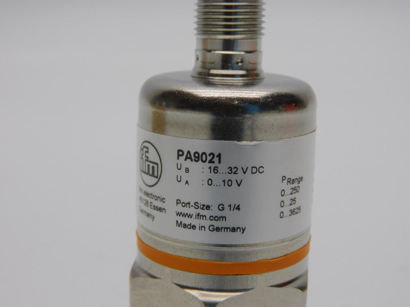 IFM EFECTOR PA-250-SBR14-B-DVG/US//V PA9021 16-32VDC 0-3625PSI NSMP