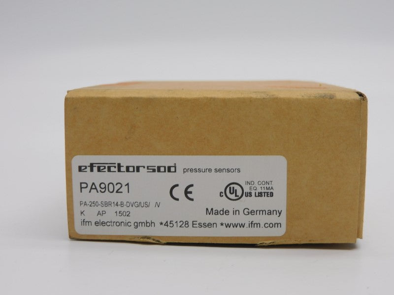 IFM EFECTOR PA-250-SBR14-B-DVG/US//V PA9021 16-32VDC 0-3625PSI NSMP