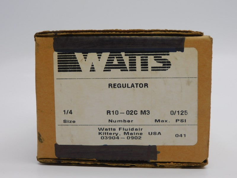 WATTS R10-02CM3 0/125PSI 1/4" NSMP