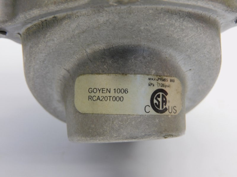 GOYEN RCA20T000 125PSI UNMP