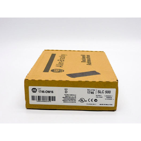 ALLEN BRADLEY 1746-OW16 SER. D 5-265VAC NSFS