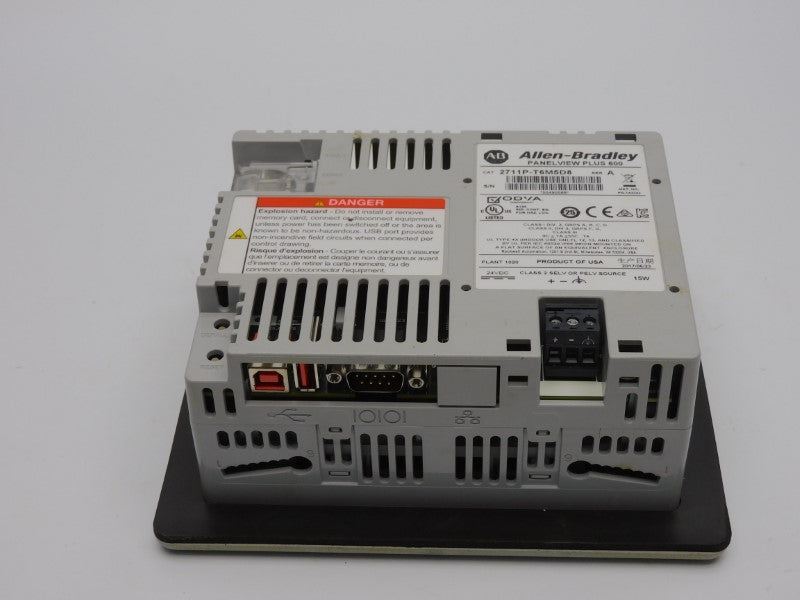 ALLEN BRADLEY 2711P-T6M5D8 SER. A 24VDC UNMP