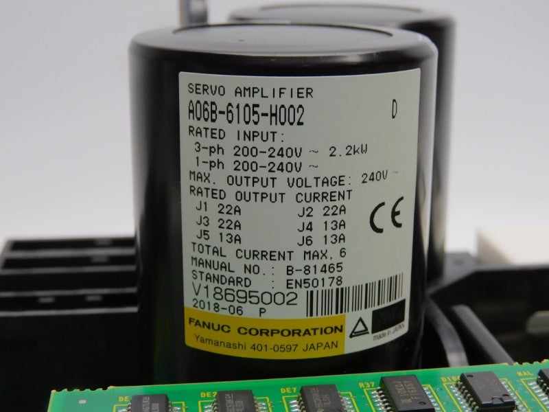 FANUC A06B-6105-H002 240V 22A NSNP