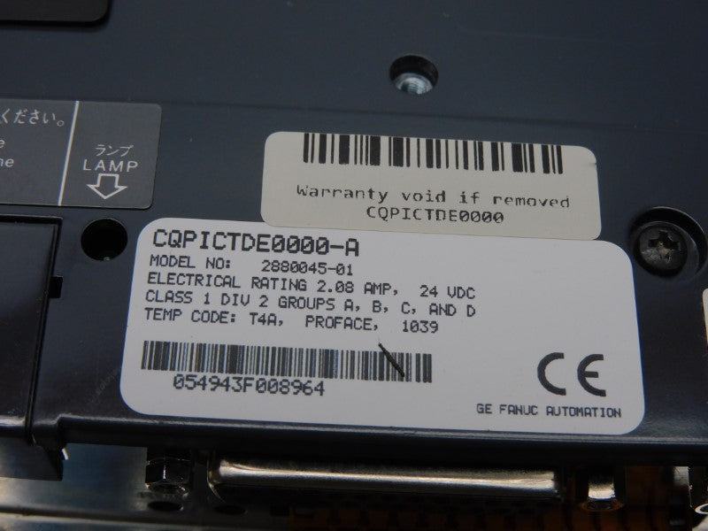 FANUC CQPICTDE0000-A 2880045-01 24VDC 2.08A NSMP