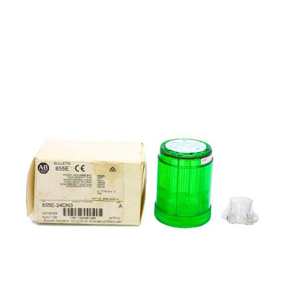 ALLEN BRADLEY 855E-24DN3 SER. A 24VAC/DC (WH) (NO BULB) NSMP