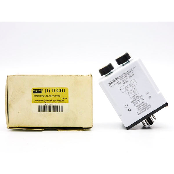 DAYTON 1EGD1 120VAC 10A 0.1-10S NSMP