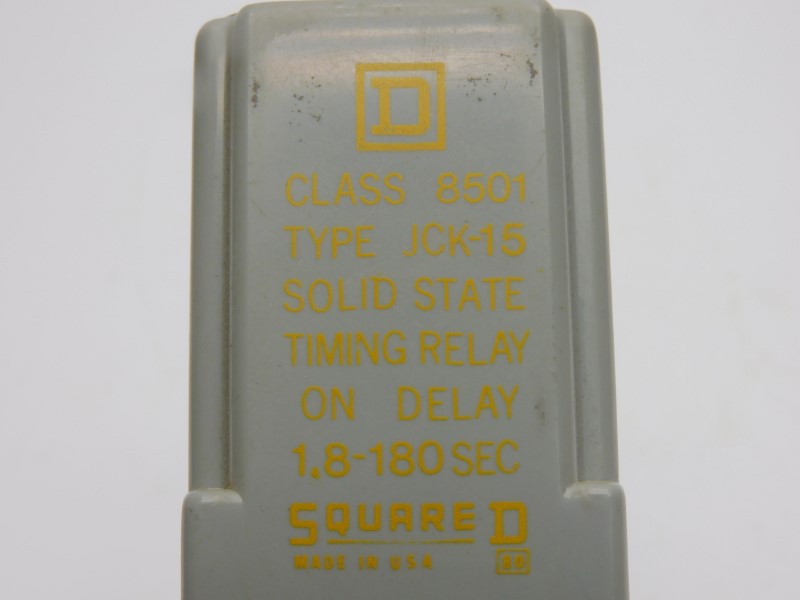 SQUARE D 8501JCK15 120/240VAC 5A 1.8-180S UNMP