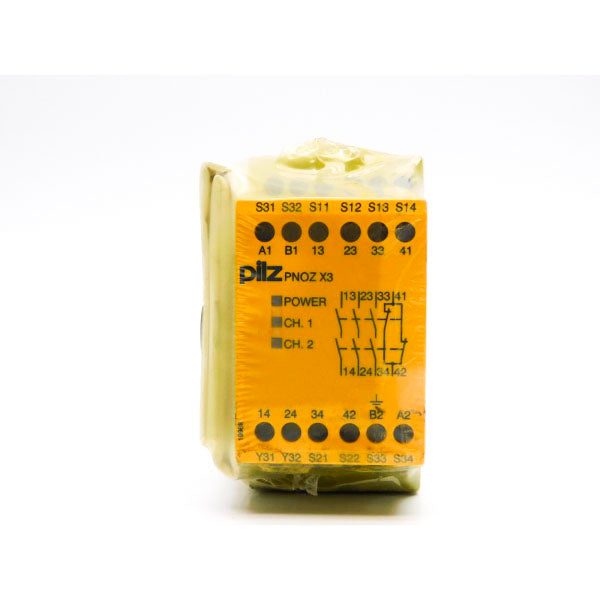PILZ PNOZX3-120VAC-24VDC-3N/O-1N/C-1SO 774316 120VAC 8.0A NSNP