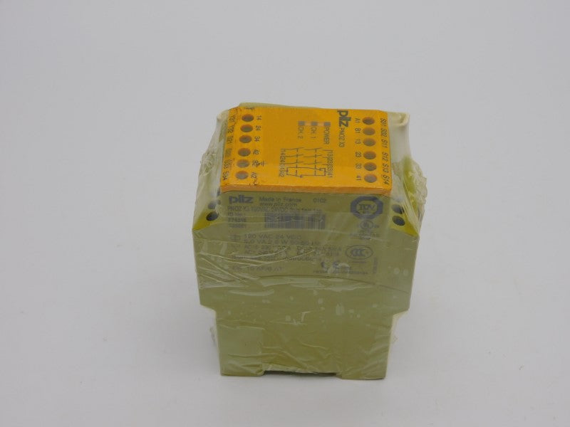PILZ PNOZX3-120VAC-24VDC-3N/O-1N/C-1SO 774316 120VAC 8.0A NSNP