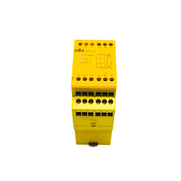 PILZ PNOZX3-120VAC-24VDC-3N/O-1N/C-1SO 774316 120VAC 8.0A UNMP
