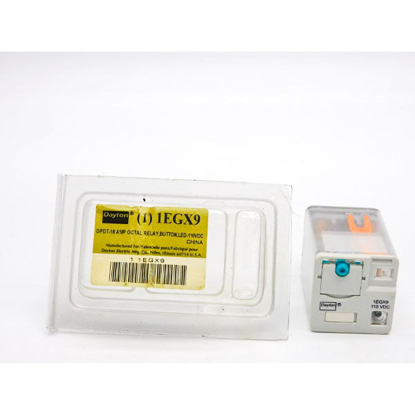 DAYTON 1EGX9 110VDC 16A NSMP