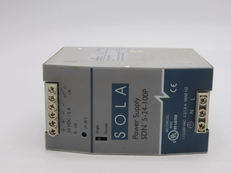 SOLA SDN5-24-100P 115/230VAC 2.2/1.0A UNMP