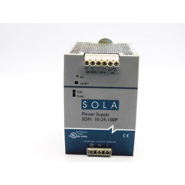 SOLA SDN1024-100P 115/230VAC 5.0/2.0A UNMP