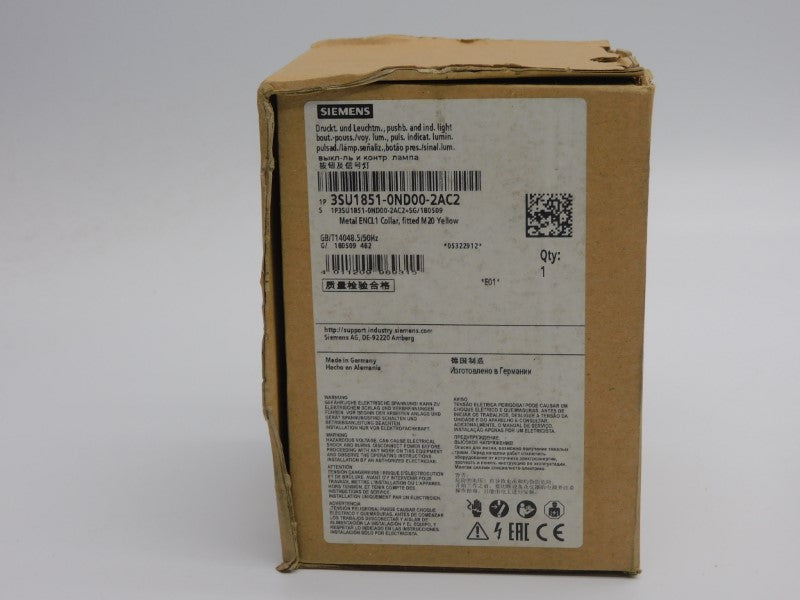 SIEMENS 3SU1851-0ND00-2AC2 NSMP