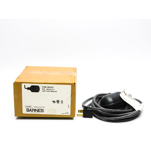 BARNES 125151-15 125V 15' NSMP