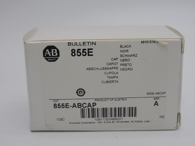 ALLEN BRADLEY 855E-ABCAP SER. A (WH) NSMP