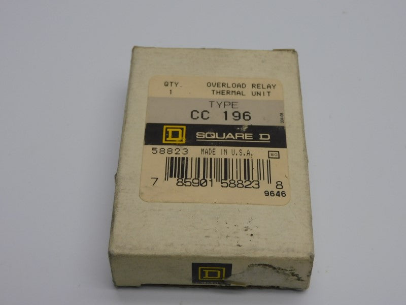 SQUARE D CC196 NSMP