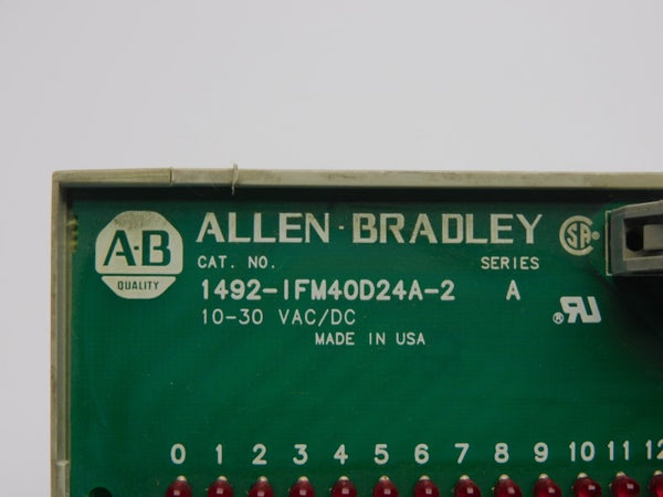 ALLEN BRADLEY 1492-IFM40D24A-2 SER. A 10-30VAC/DC NSNP