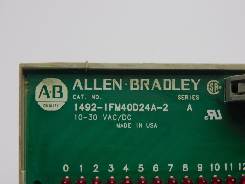 ALLEN BRADLEY 1492-IFM40D24A-2 SER. A 10-30VAC/DC NSNP