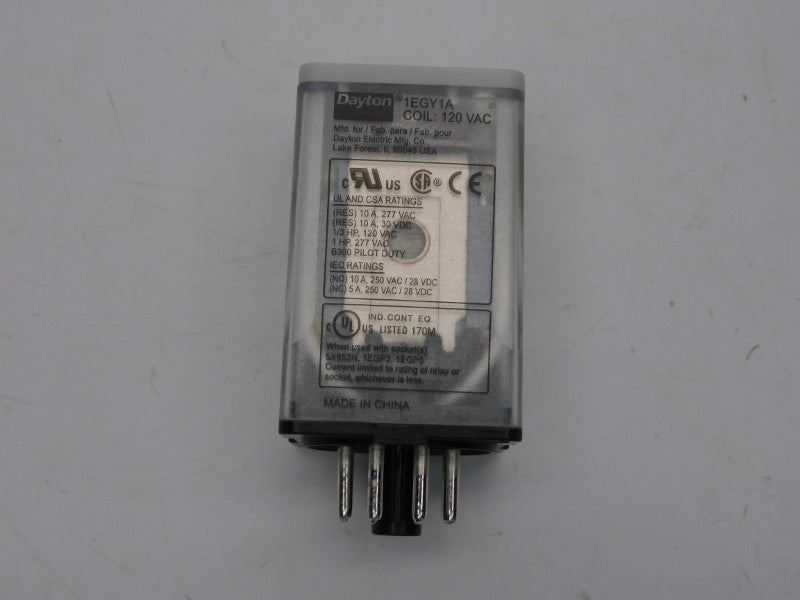 DAYTON 1EGY1A 120VAC 10A NSMP