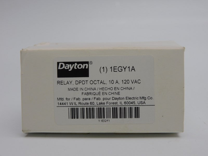 DAYTON 1EGY1A 120VAC 10A NSMP