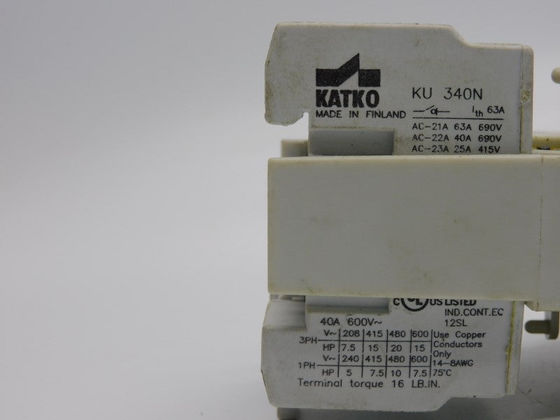 KATKO KU340N 690V 63A UNMP