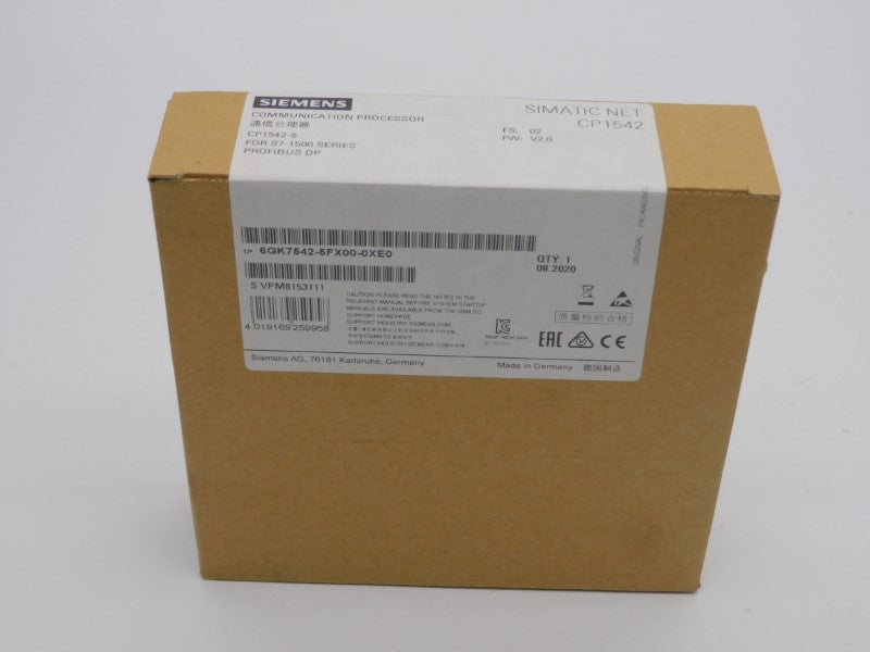 SIEMENS 6GK7542-5FX00-0XE0 F/W V2.0 NSFS