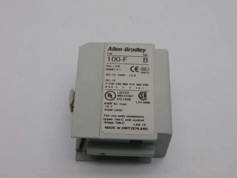 ALLEN BRADLEY 100-FB20 SER. B 690V 10A (WH) NSMP