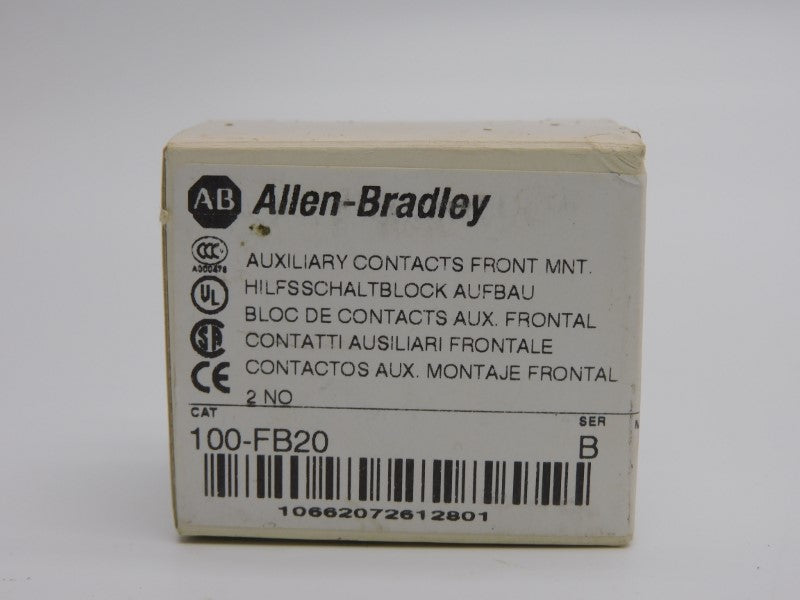 ALLEN BRADLEY 100-FB20 SER. B 690V 10A (WH) NSMP