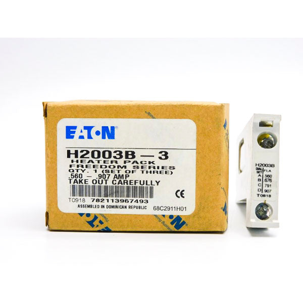 EATON H2003B-3 .560-.907A (PKG OF 3) NSMP