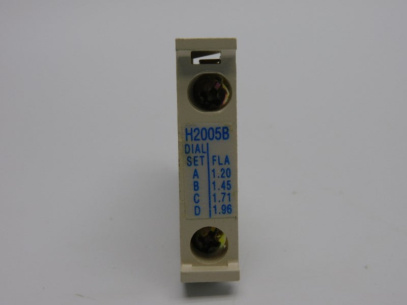 HEATER H2005B 1.20-1.96A NSNP
