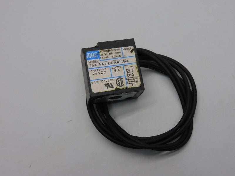 MAC 45A-AA1-DDAA-1BA 24VDC 120PSI (AS PICTURED) UNMP
