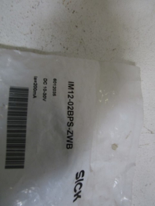 SICK SENSOR IM12-02BPS-ZWB NSMP