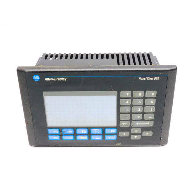 ALLEN BRADLEY 2711-B5A8 SER. H F/W 4.46 REV. D 100-240VAC 0.25-0.15A UNMP