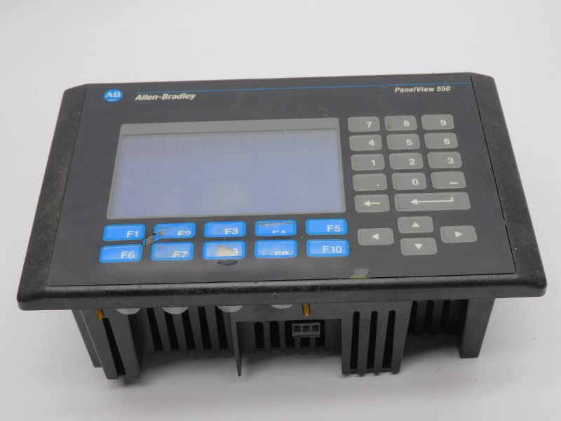 ALLEN BRADLEY 2711-B5A8 SER. H F/W 4.46 REV. D 100-240VAC 0.25-0.15A UNMP