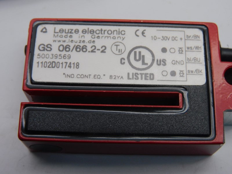 LEUZE ELECTRONIC GS06/66.2-2 10-30VDC NSNP