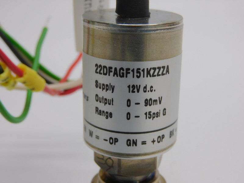 GEMS 22DFAGF151KZZZA 12VDC 0-15PSI NSNP