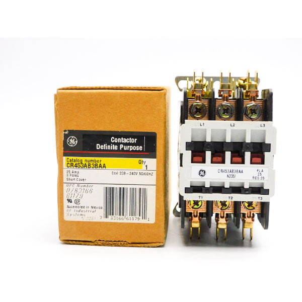 GENERAL ELECTRIC CR453AB3BAA 208-240V 25A NSMP