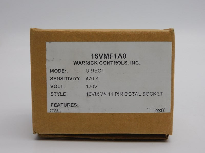 WARRICK CONTROLS 16VMF1A0 120V 10A NSMP