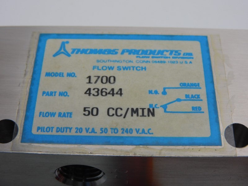THOMAS PRODUCTS 43644 1700 50-240VAC NSNP