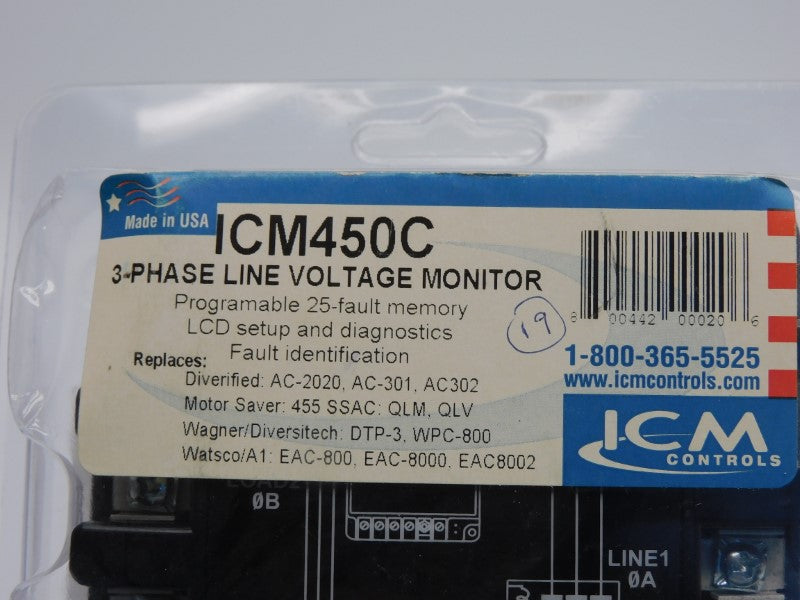 ICM ICM450C 190-630VAC 10A (AS PICTURED) NSMP