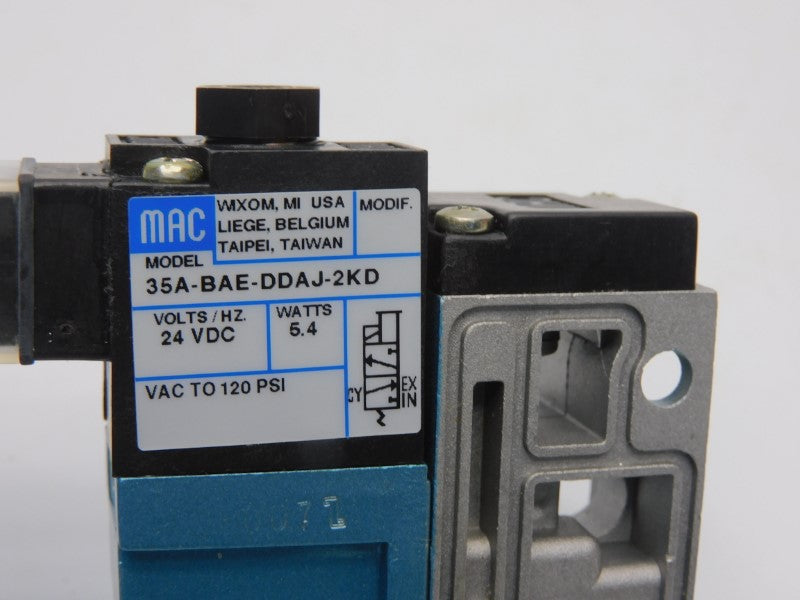 MAC 35A-BAE-DDAJ-2KD 24VDC 120PSI NSMP